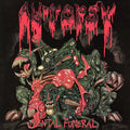 Autopsy - Mental Funeral (35Th Anniversary) [Red & Green Ink Spot LP] [Vinyl] Vinyl Record
