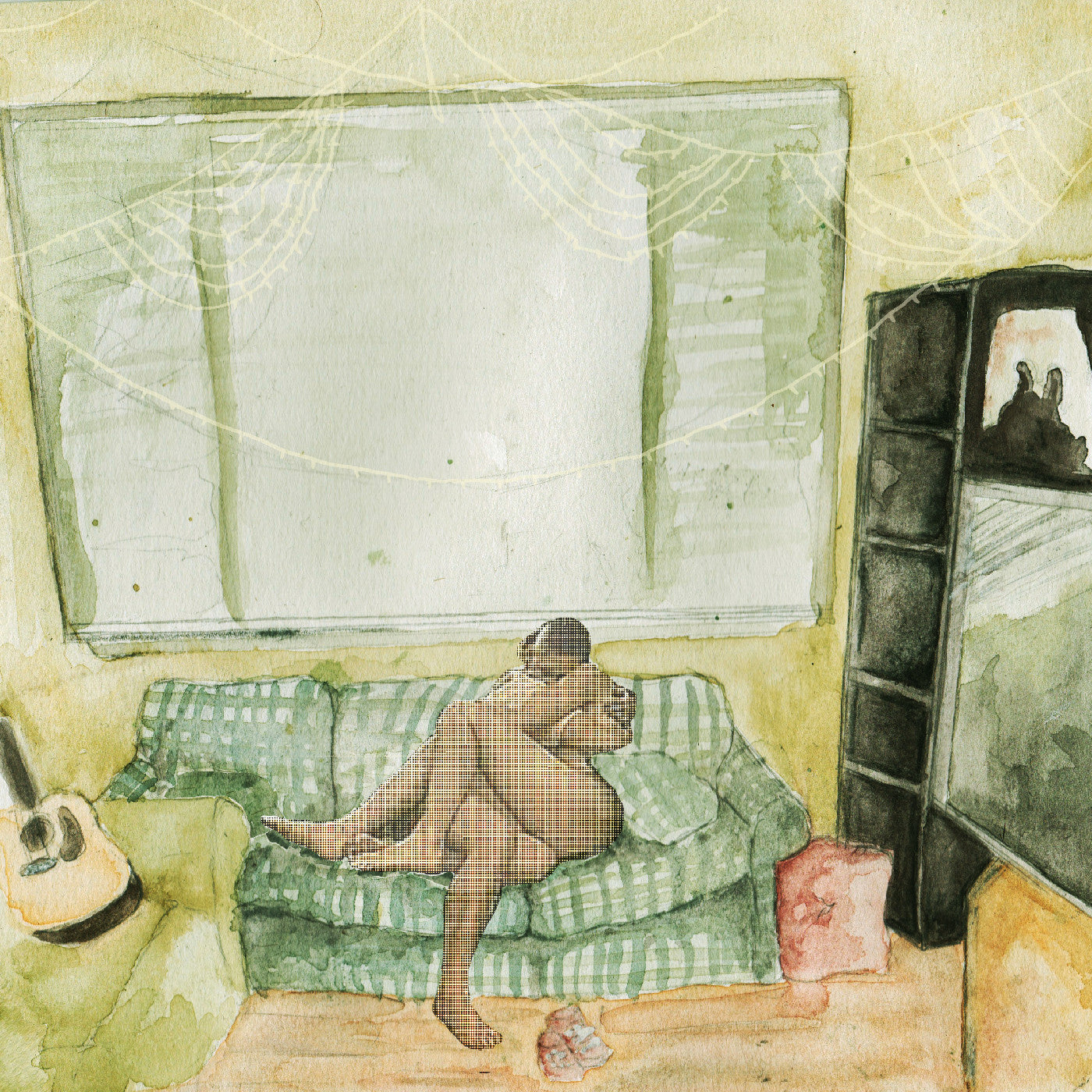 What People Call Low Self-Esteem Is Really Just Seeing Yourself The Way That Other People See You (Forest Green & Sea Glass Split Vinyl) Vinyl Record