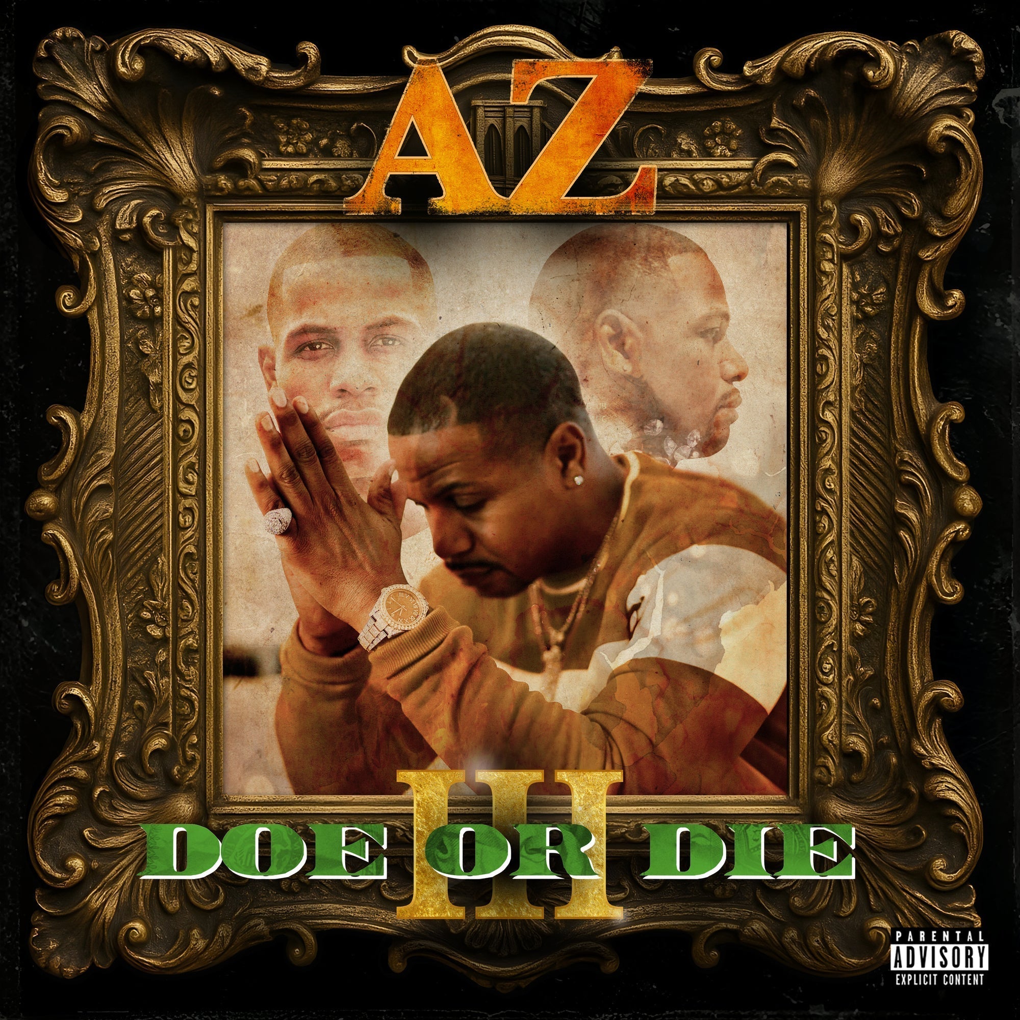 Az - Doe Or Die III [Amber Smoke] Vinyl Record