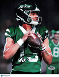 Jordan Travis Signed New York Jets Football 8x10 Photo PSA Autographed