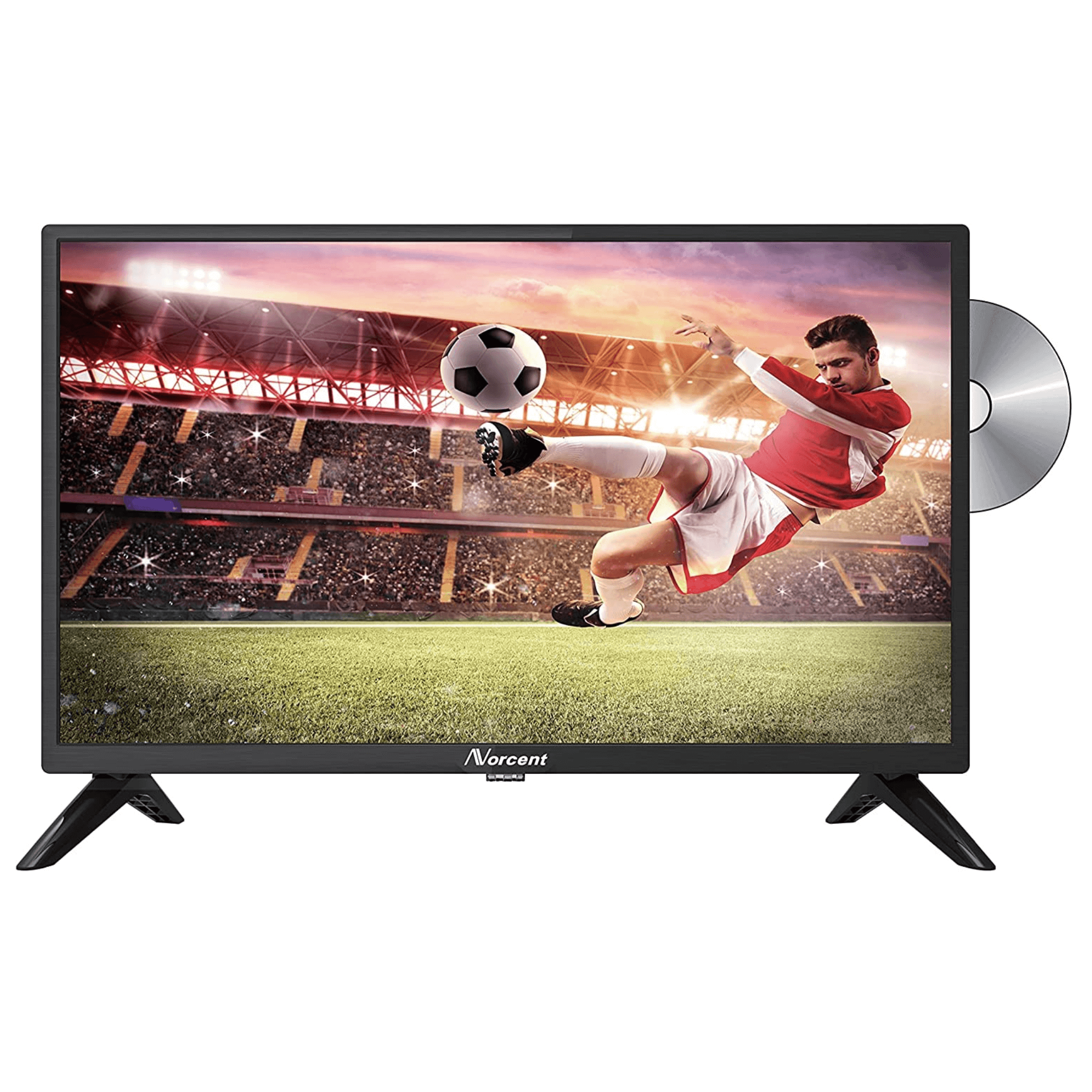 Norcent 24 Inch 720P LED HD Backlight Flat TV DVD Combo with Multimedia Access