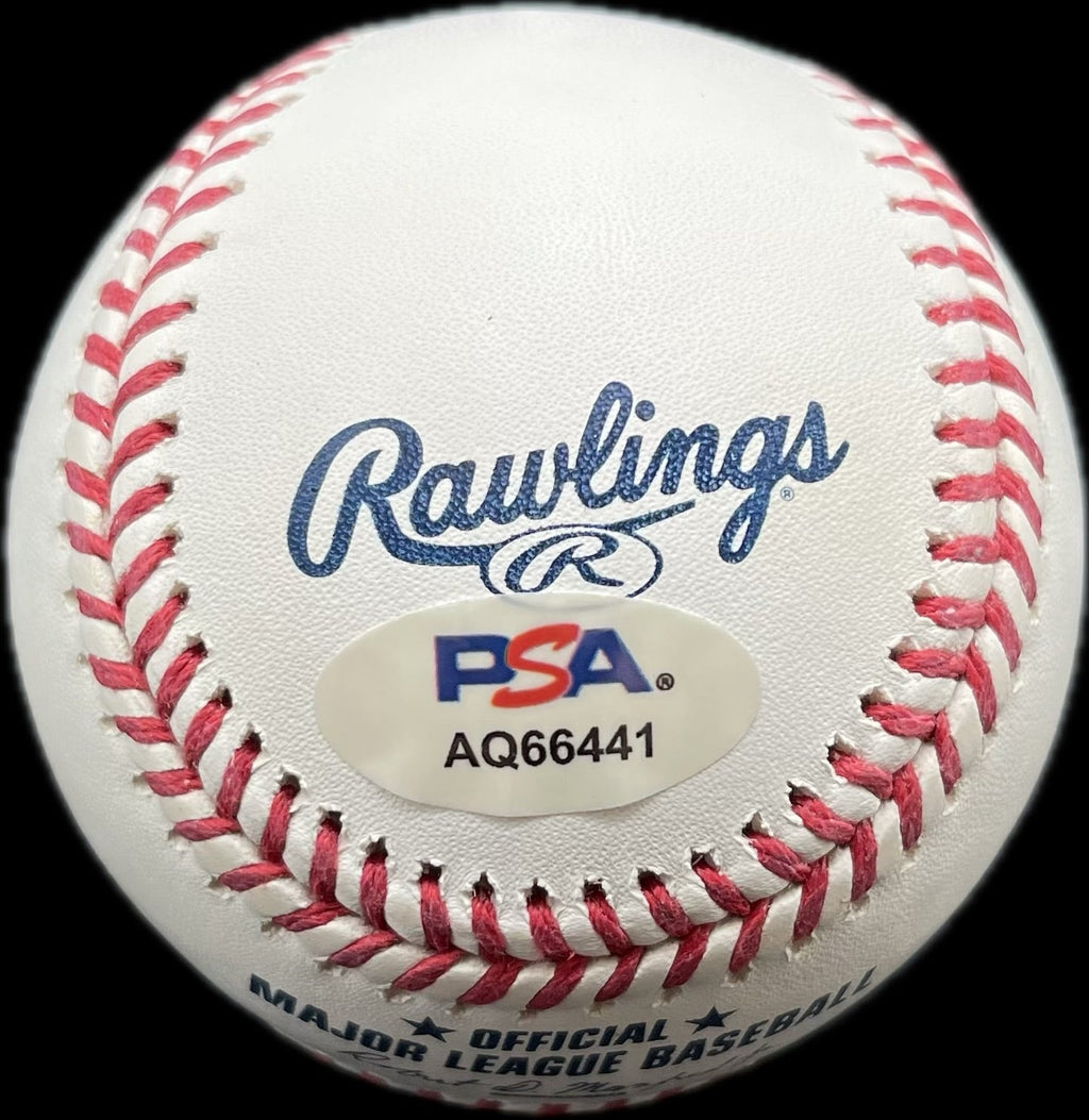 Framber Valdez Signed MLB Baseball PSA