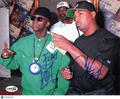 Flavor Flav and Chuck D signed 8x10 Photo Public Enemy JSA Autographed