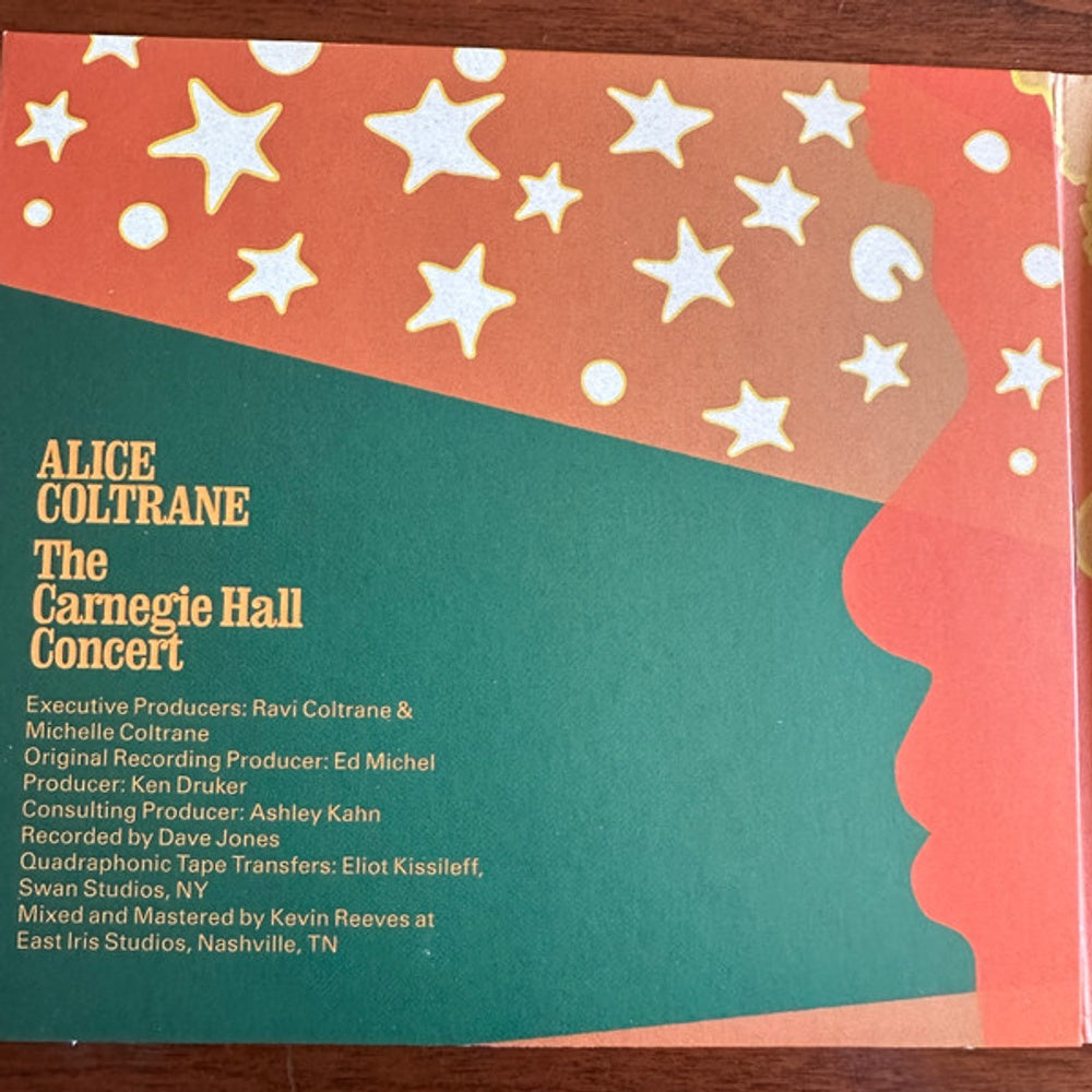 Alice Coltrane – The Carnegie Hall Concert  (2-CD) Music CD