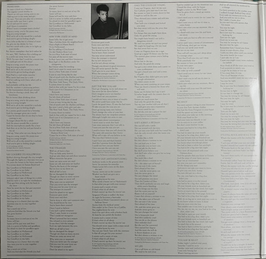 Billy Joel – Greatest Hits Volume I & II (2-LP Vinyl) Vinyl Record