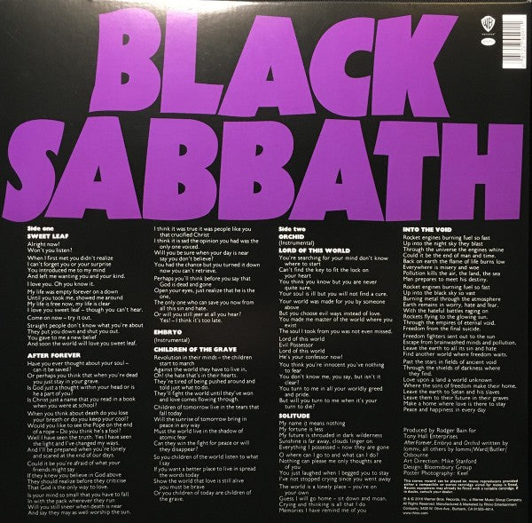 Black Sabbath – Master Of Reality: Deluxe Edition (2-LP Vinyl) Vinyl Record