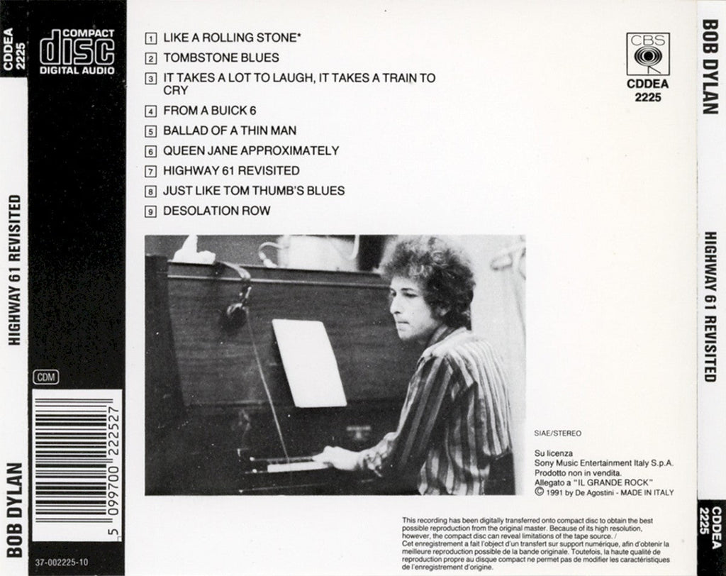 Bob Dylan – Highway 61 Revisited (LP Vinyl) Vinyl Record