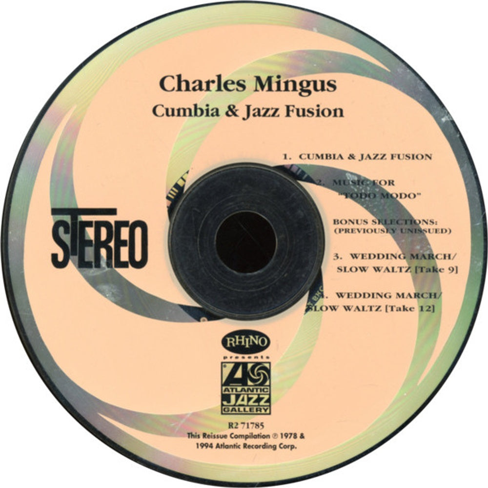 Charles Mingus – Cumbia & Jazz Fusion Music CD