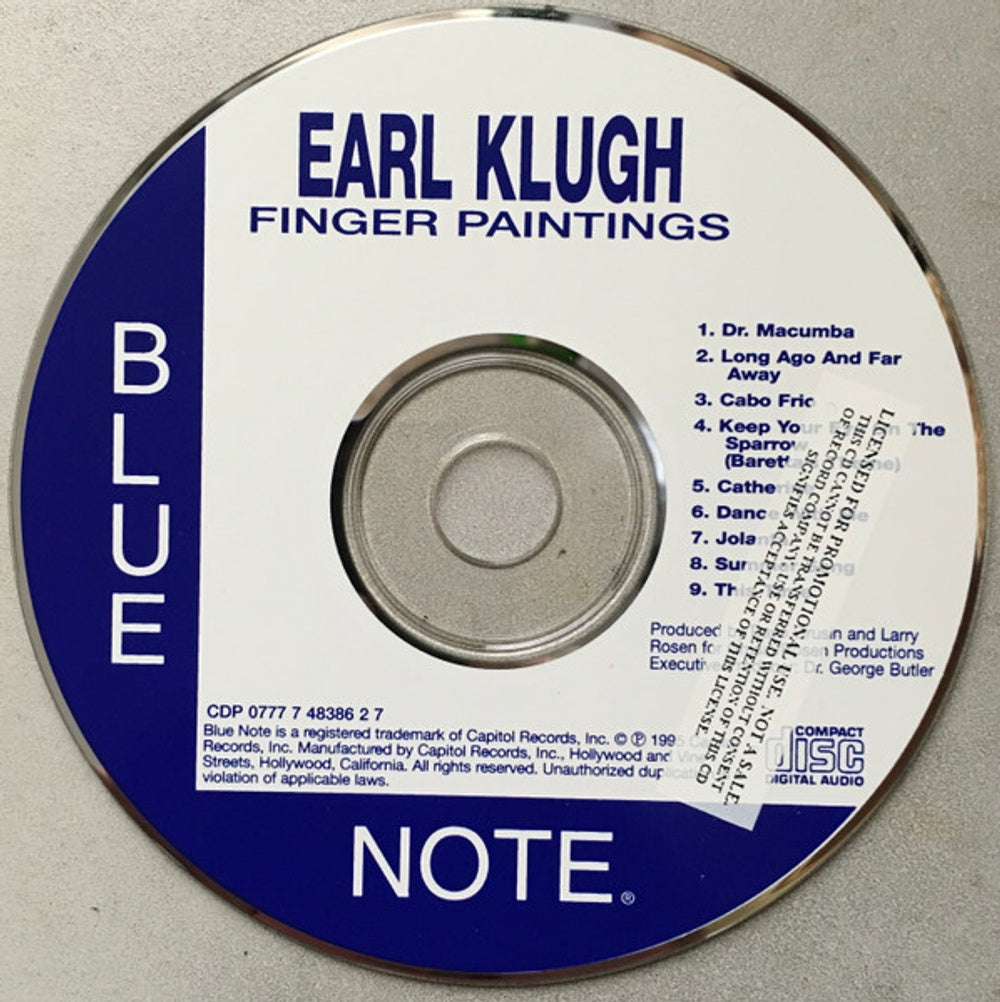 Earl Klugh – Finger Paintings Music CD