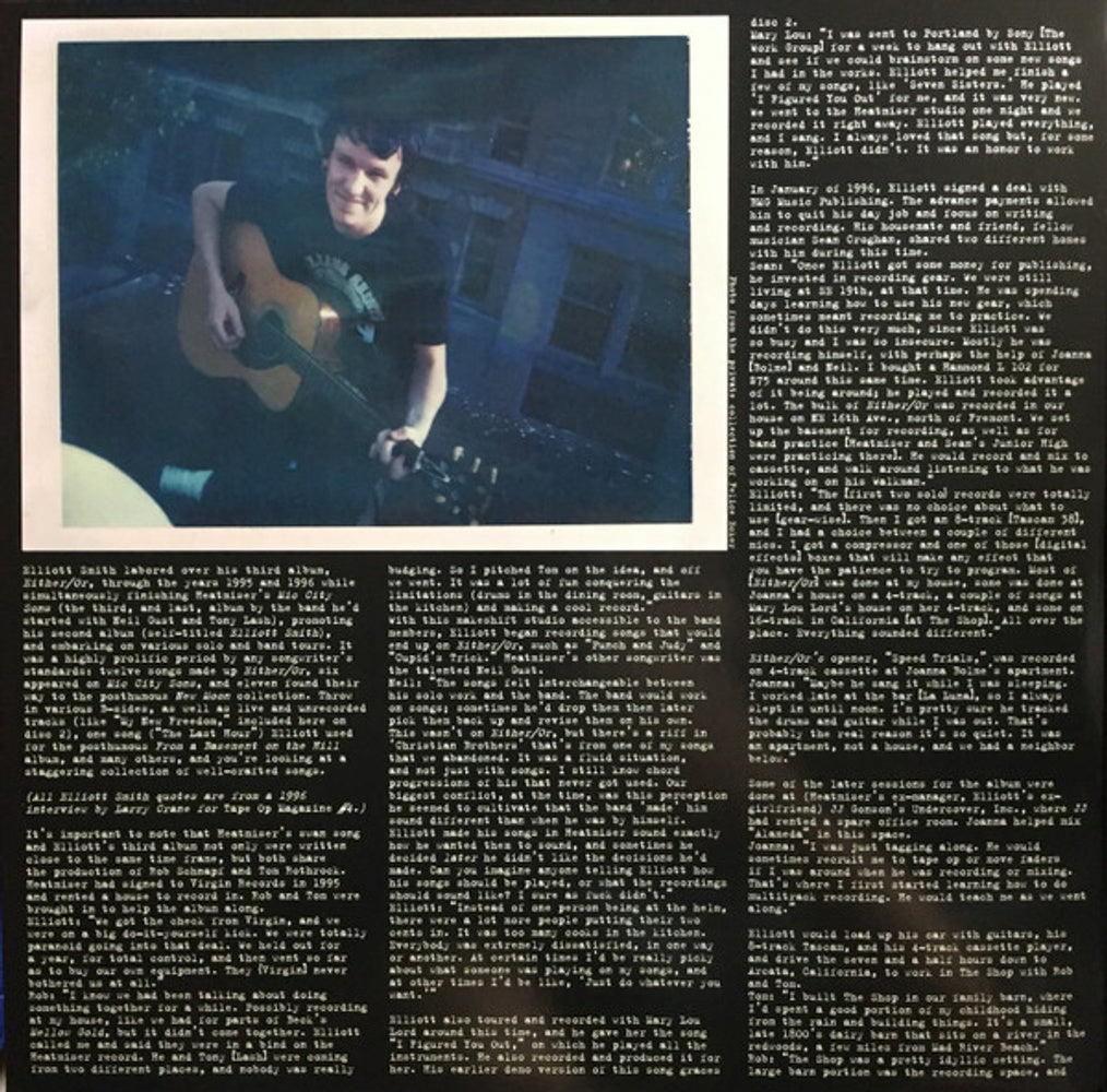 Elliott Smith – Either/Or: Expanded Edition (2-LP Vinyl) Vinyl Record