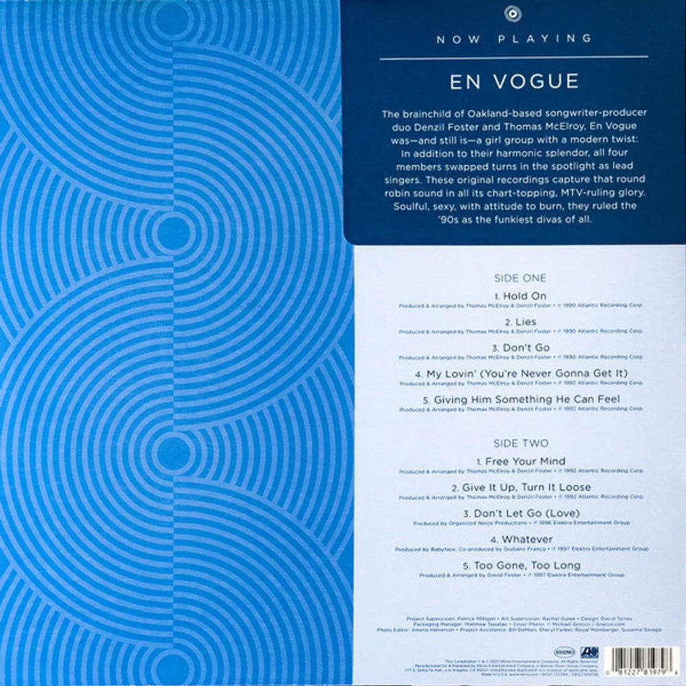 En Vogue – Now Playing (LP Vinyl) Vinyl Record