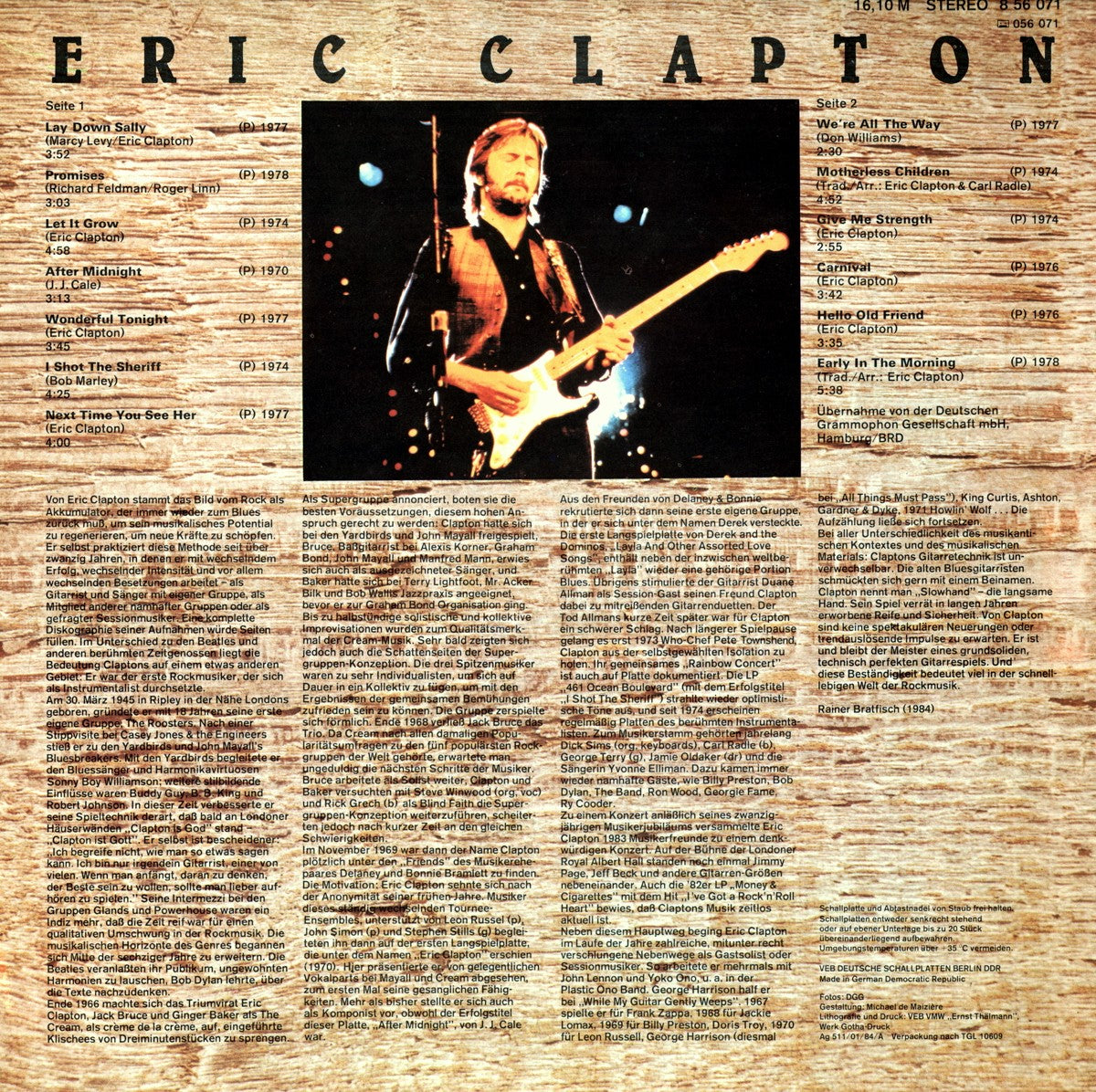 Eric Clapton – Eric Clapton (LP Vinyl) Vinyl Record