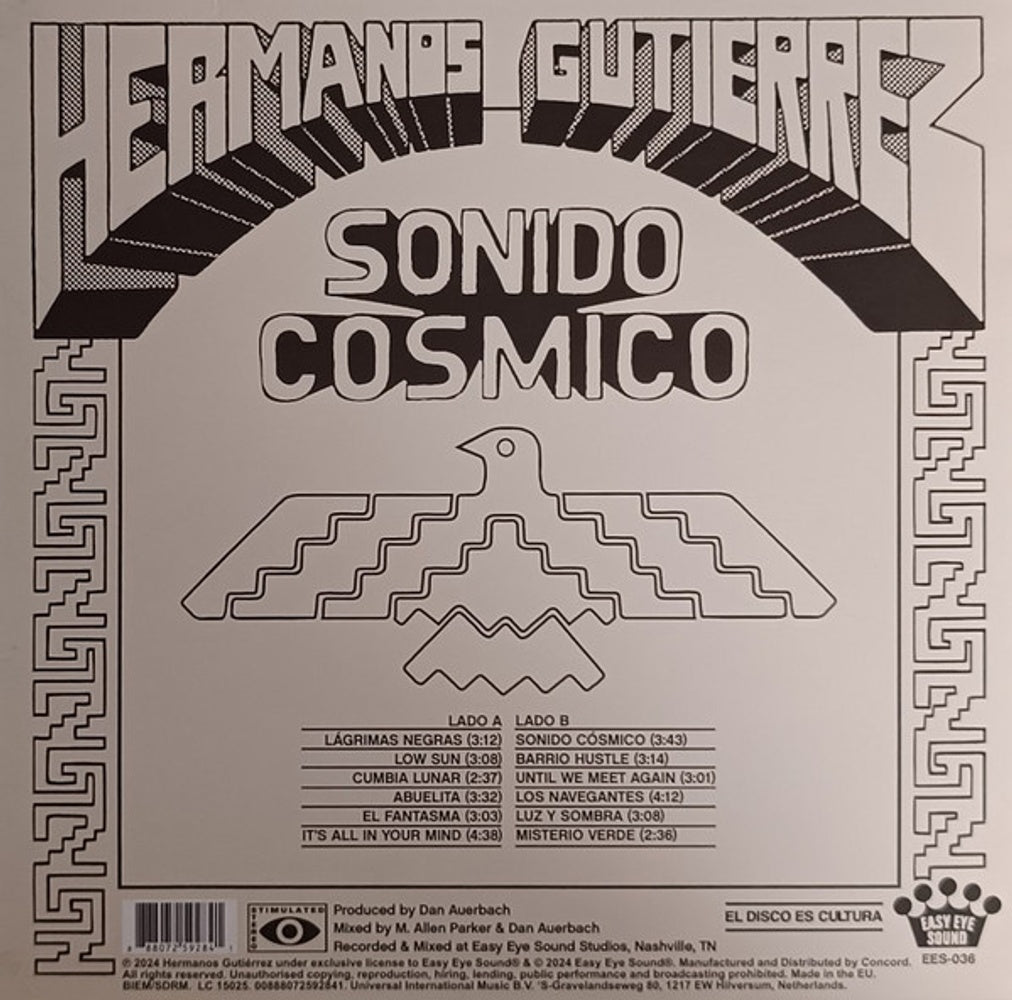 Hermanos Gutierrez – Sonido Cosmico (LP Vinyl) Vinyl Record