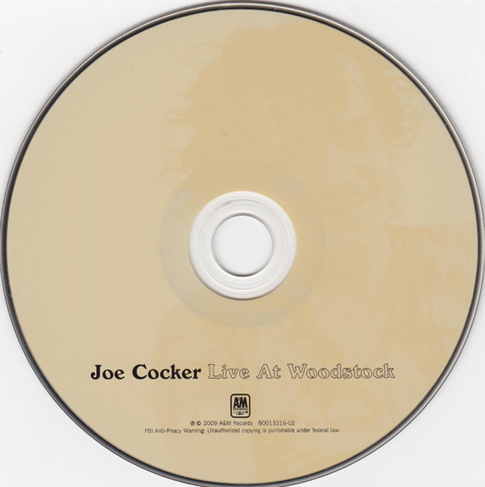Joe Cocker – Live at Woodstock Music CD