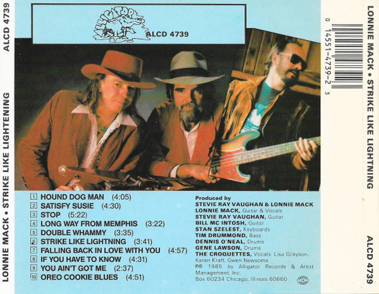 Lonnie Mack – Strike Like Lightning Music CD