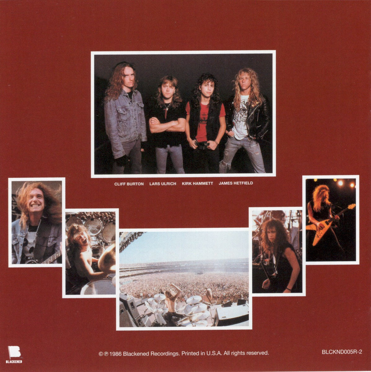 Metallica – Master Of Puppets Music CD