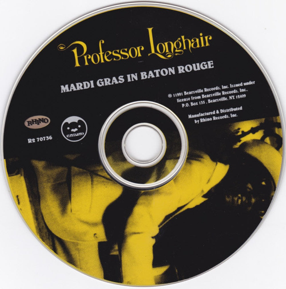 Professor Longhair – Mardi Gras in Baton Rouge Music CD