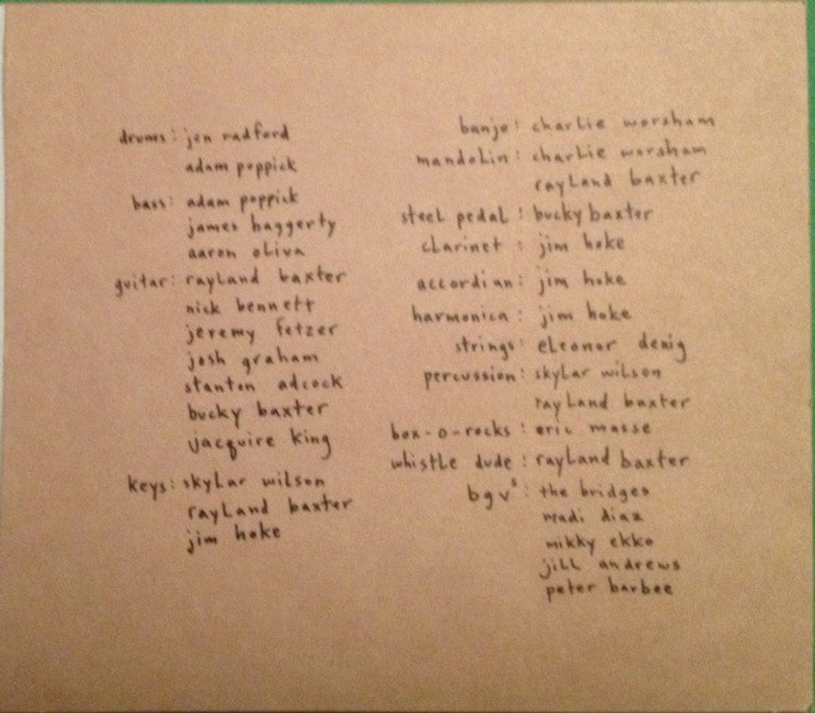 Rayland Baxter – Feathers & Fishooks Music CD