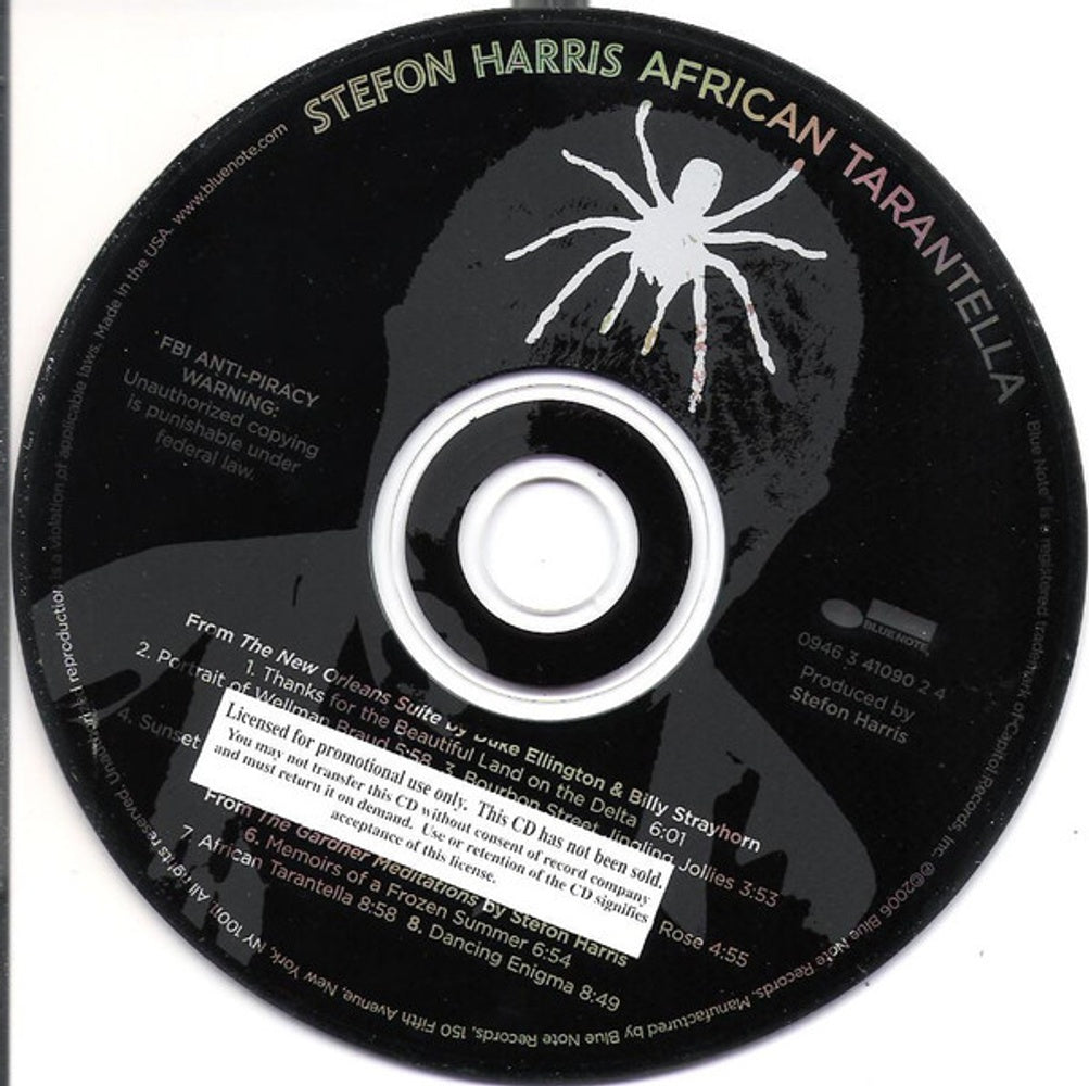 Stefon Harris – African Tarantella Music CD
