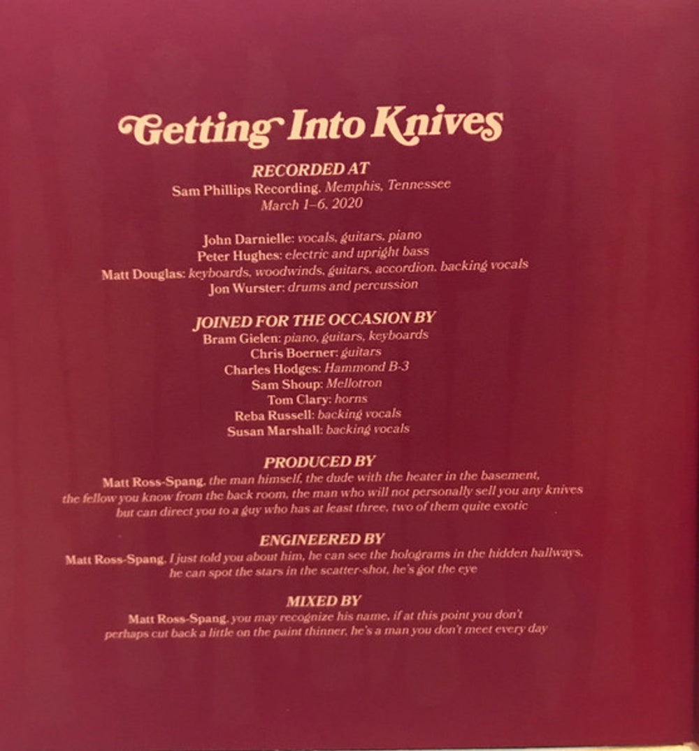 The Mountain Goats – Getting Into Knives Music CD