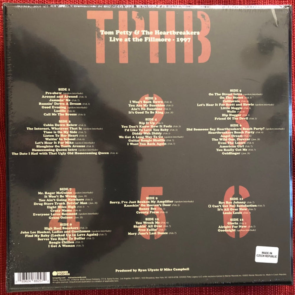 Tom Petty & The Heartbreakers – Live At The Fillmore, 1997 (6-LP Vinyl) Vinyl Record