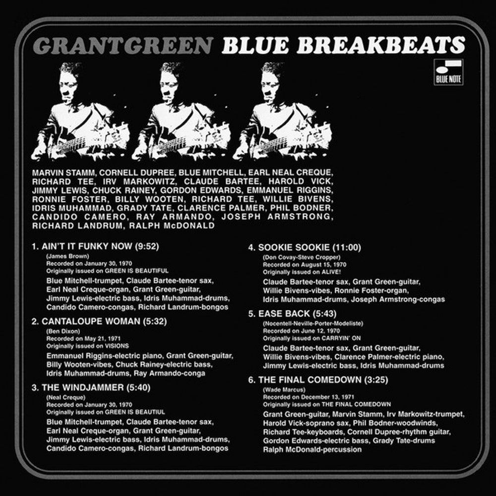 Grant Green - Breakbeats Music CD