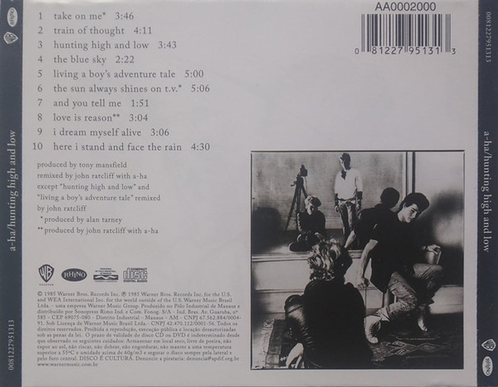 A-Ha – Hunting High & Low Music CD
