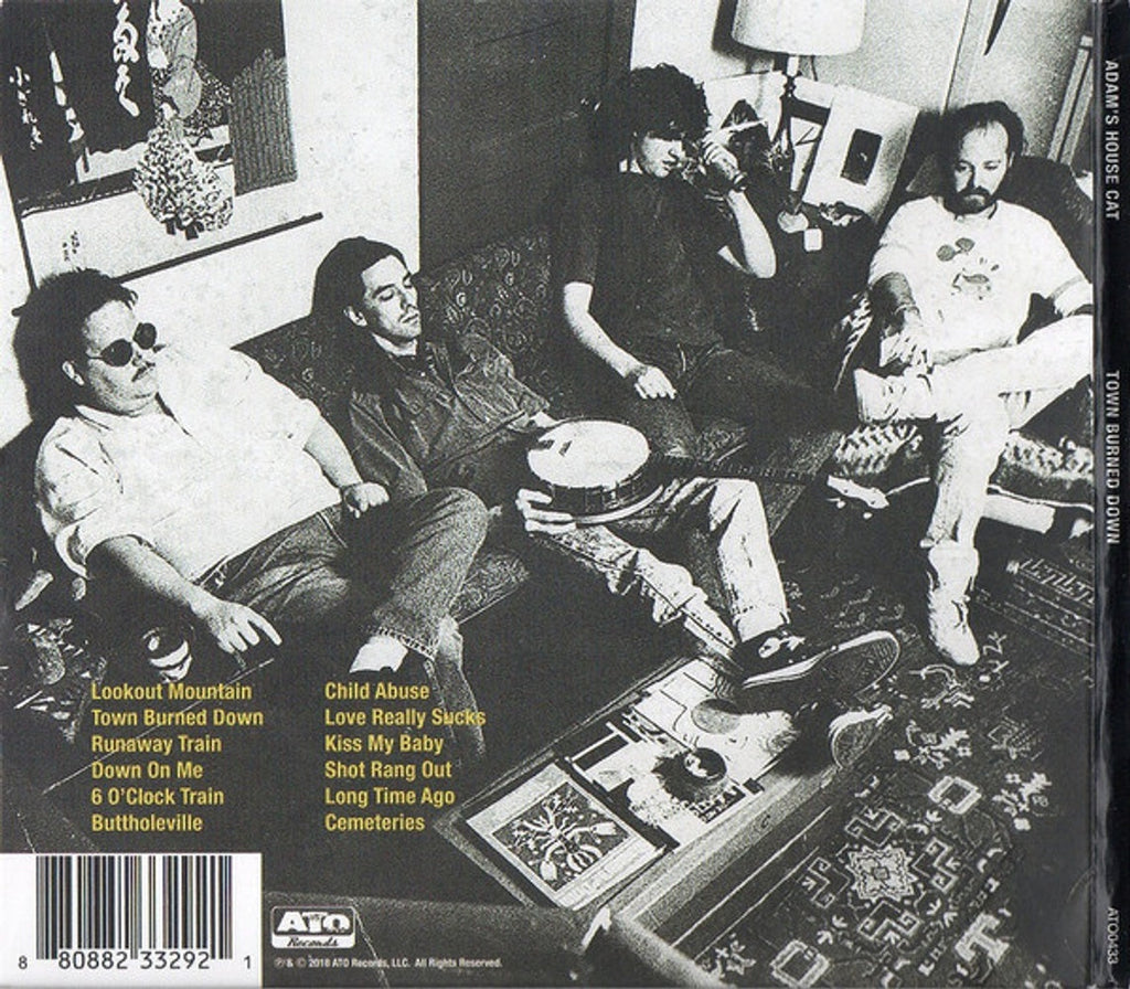 Adam's House Cat – Town Burned Down Music CD