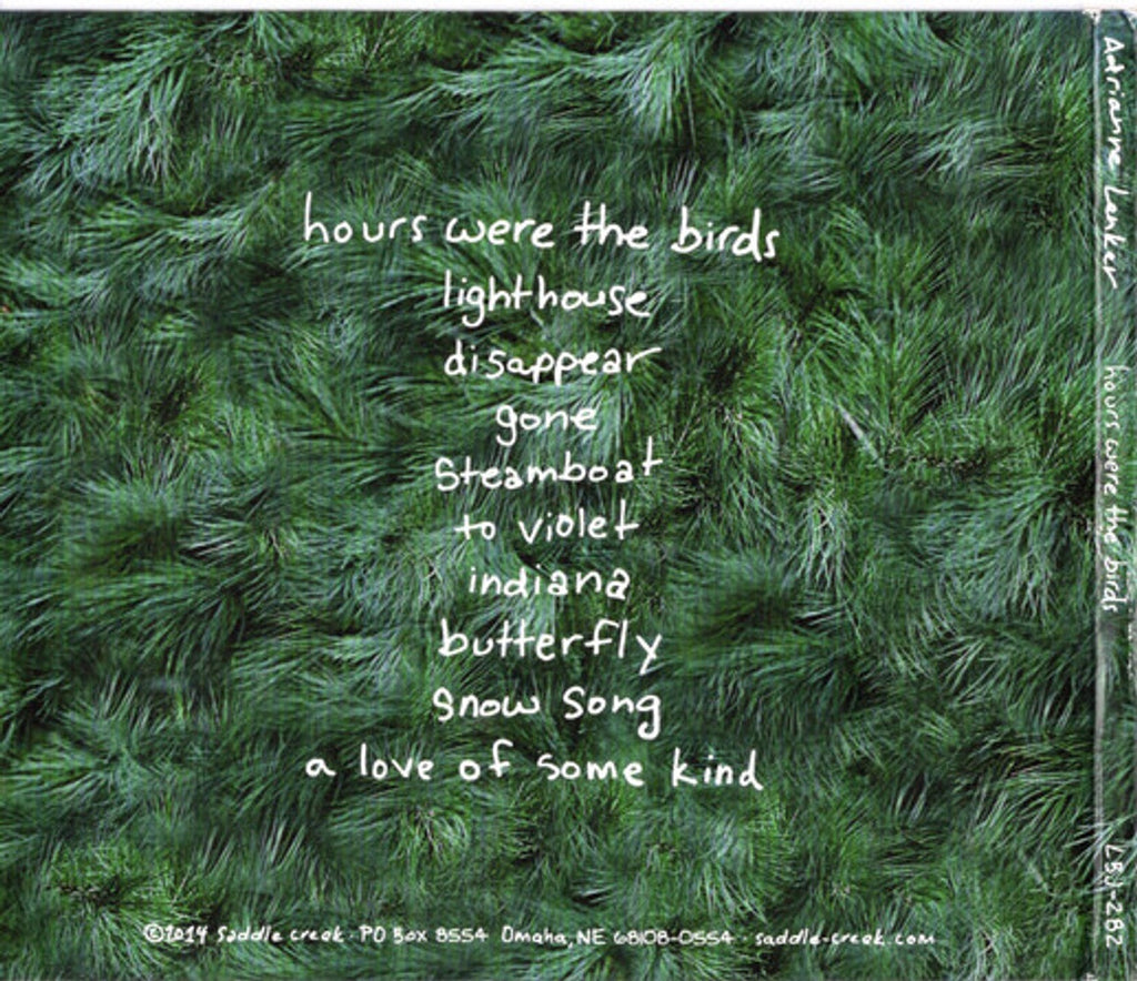 Adrianne Lenker – Hours Were The Birds Music CD