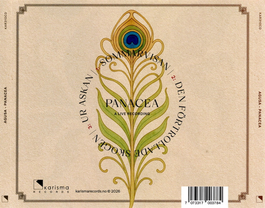 Agusa – Panacea Music CD