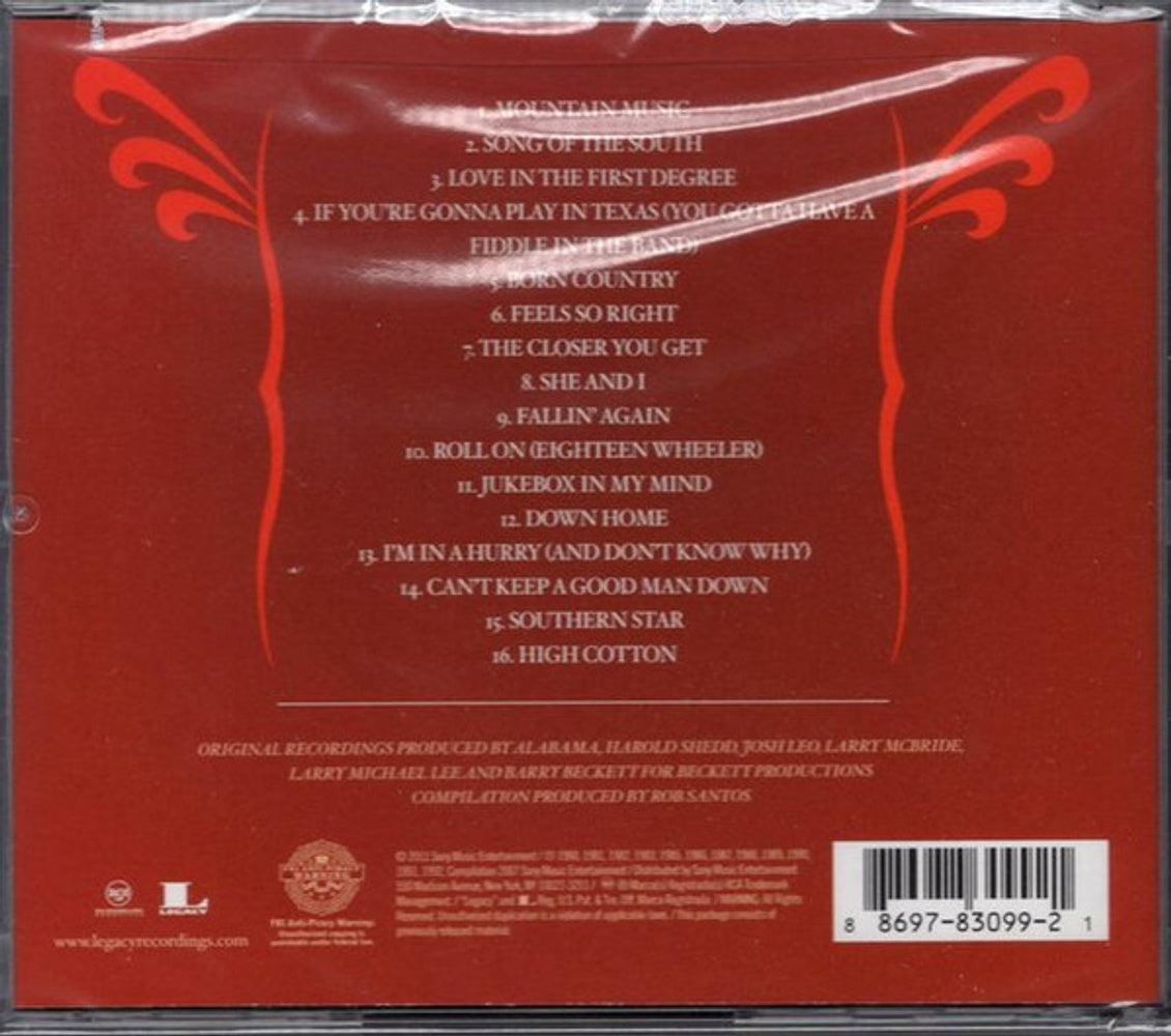 Alabama – 16 Biggest Hits Music CD