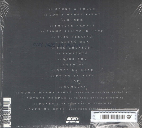 Alabama Shakes – Sound & Color Music CD