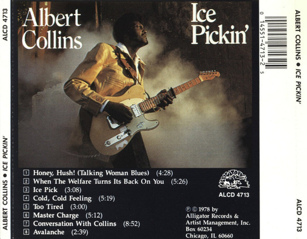 Albert Collins – Ice Pickin' Music CD