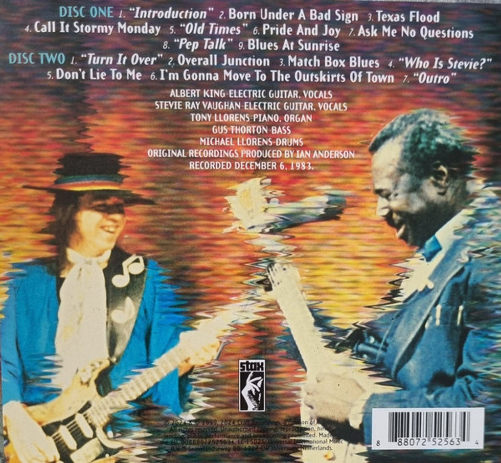 Albert King & Stevie Ray Vaughan - In Session (2-CD) Music CD