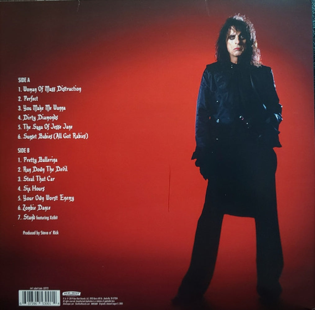 Alice Cooper – Dirty Diamonds (Red Blood LP Vinyl) Vinyl Record