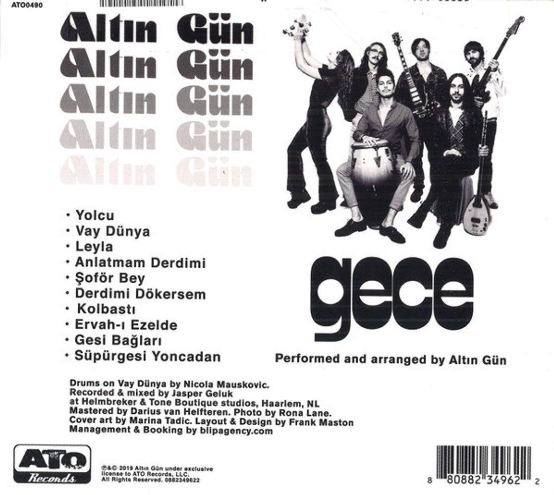 Altin Gun – Gece Music CD