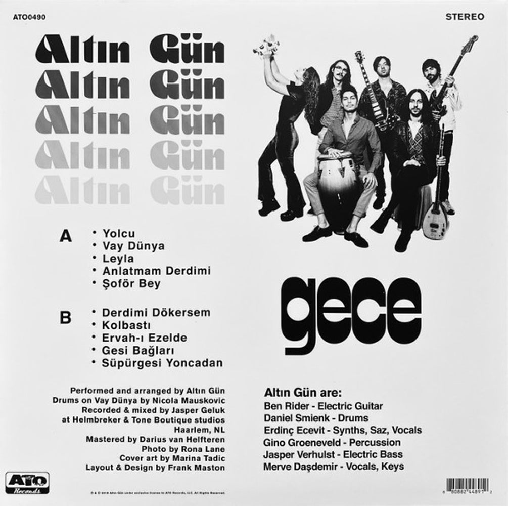 Altin Gun – Gece (LP Vinyl) Vinyl Record