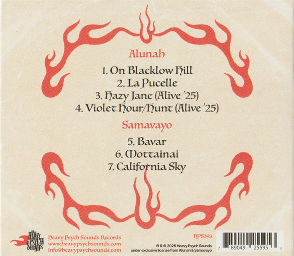 Alunah & Samavayo – Embers of Belief Music CD