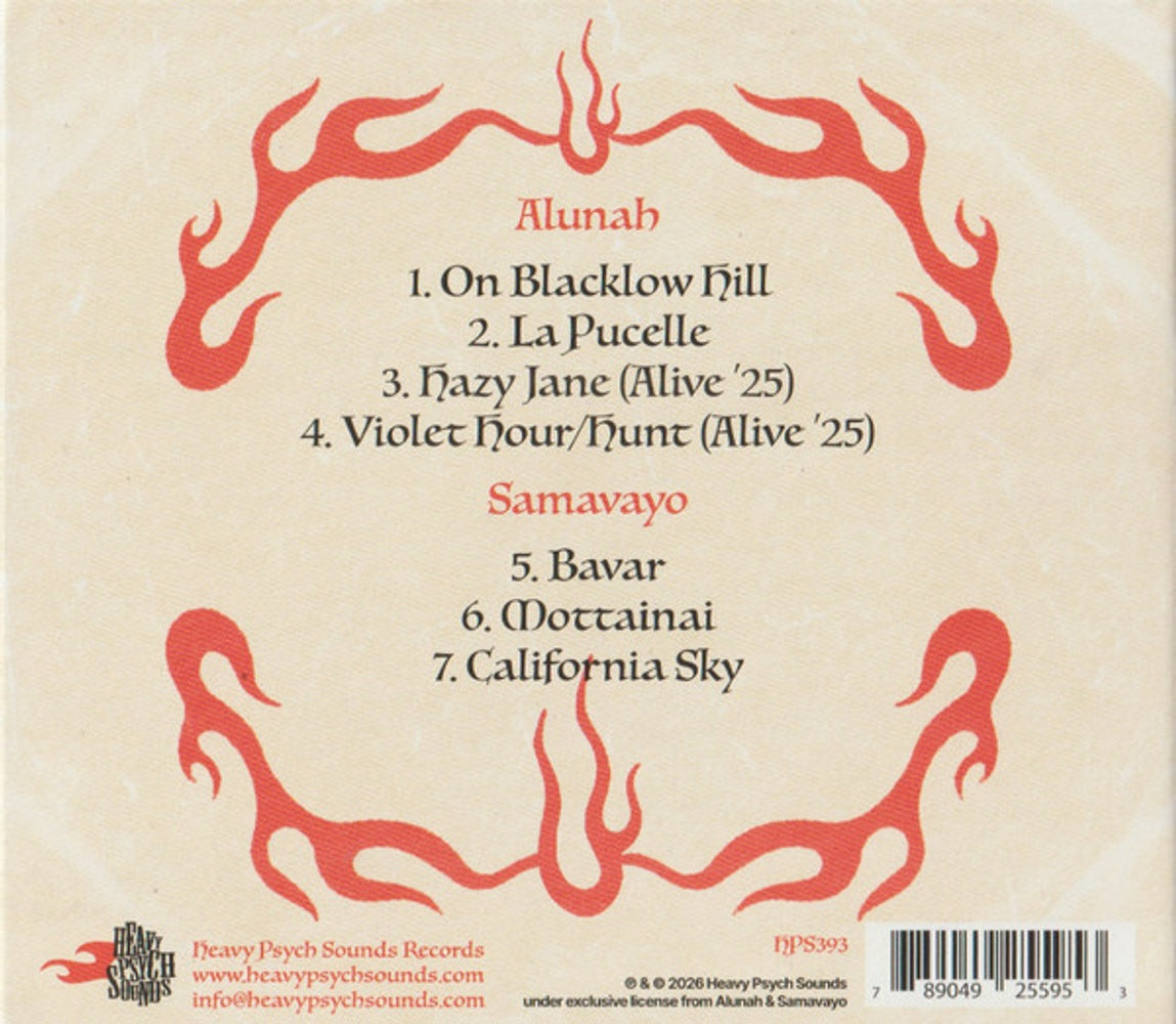Alunah & Samavayo – Embers of Belief Music CD