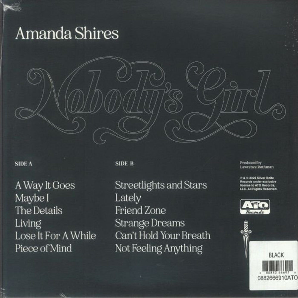 Amanda Shires – Nobody's Girl (LP Vinyl) Vinyl Record
