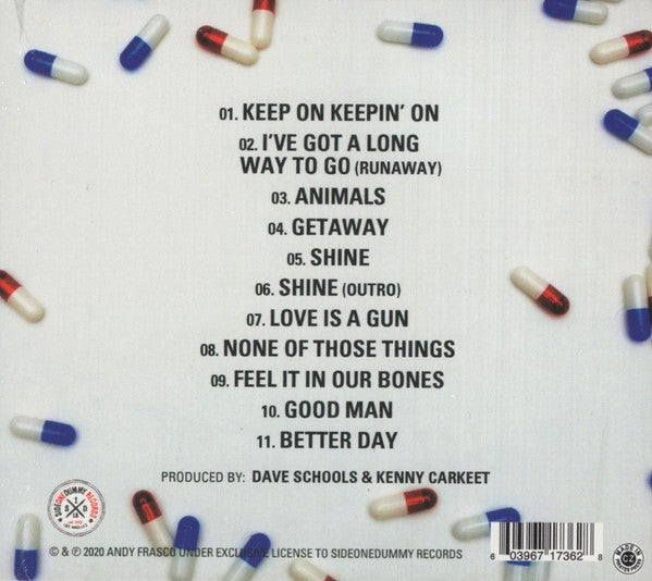 Andy Frasco & The UN – Keep On Keepin' On Music CD