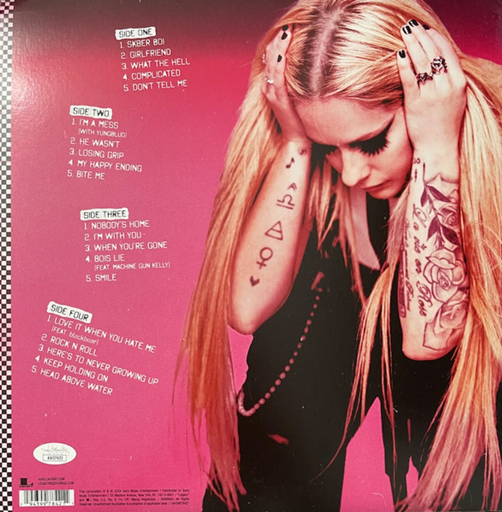 Avril Lavigne – Greatest Hits (2-LP Vinyl) Vinyl Record