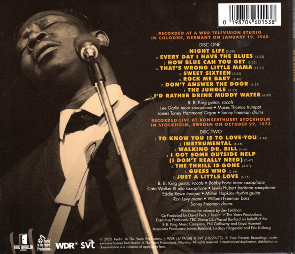 B.B. King – Broadcasting The Blues: Live From Germany (2-CD) Music CD
