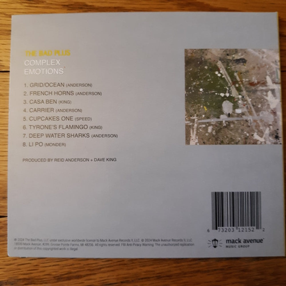 The Bad Plus – Complex Emotions Music CD