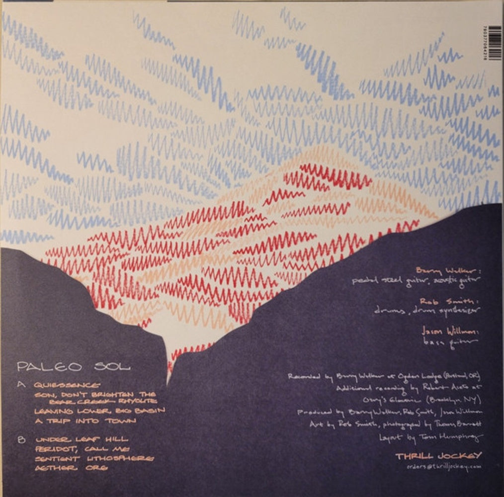 Barry Walker  Jr – Paleo Sol (Limited Edition, Red Opaque LP Vinyl) Vinyl Record