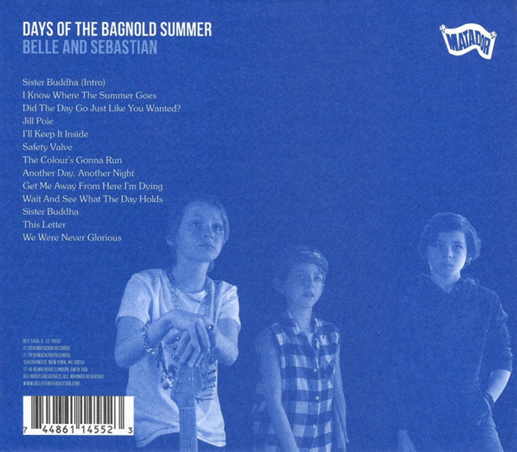 Belle And Sebastian – Days Of The Bagnold Summer Music CD