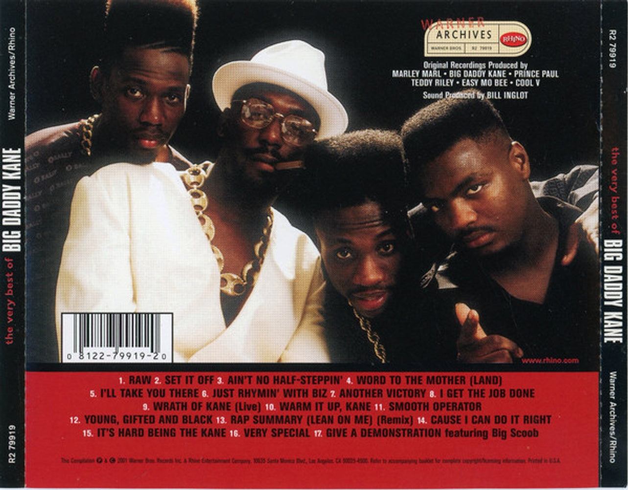 Big Daddy Kane – Very Best Of Big Daddy Kane Music CD