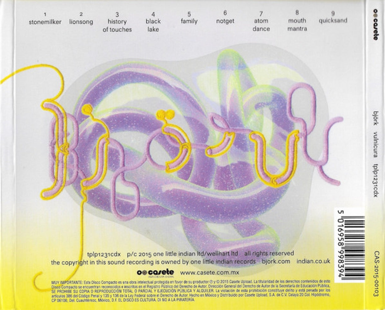Bjork – Vulnicura Music CD