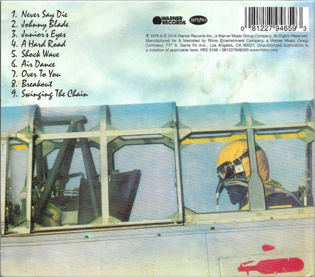 Black Sabbath – Never Say Die! Music CD