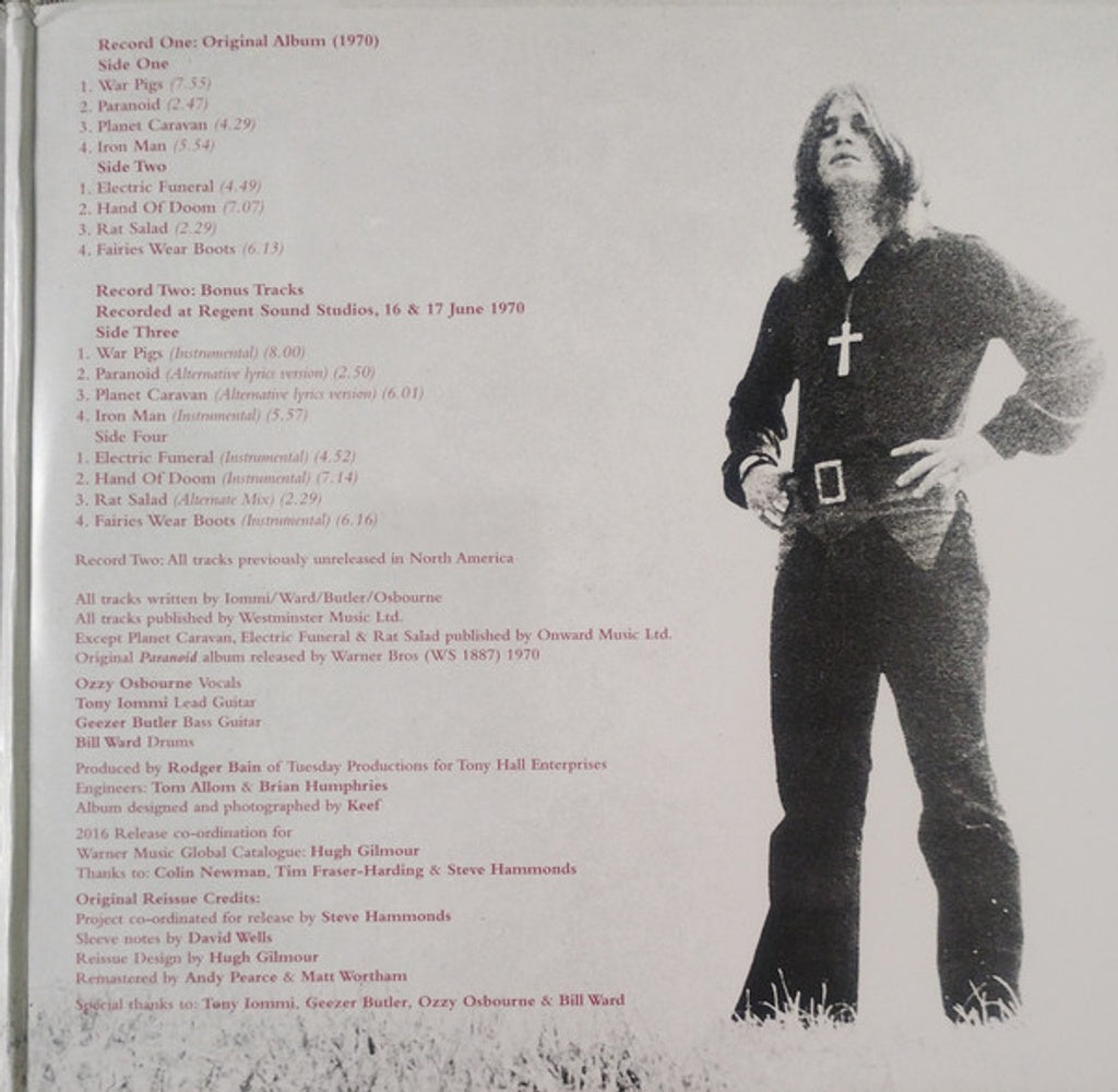 Black Sabbath – Paranoid: Deluxe Edition (2-LP Vinyl) Vinyl Record